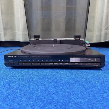 【純正針カバー付】KENWOOD フルオートレコードプレーヤー P-7X 1/2