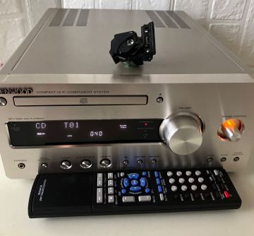 KENWOOD CDレシーバー R-K711 リモコン付　ピックアップレンズ新品
