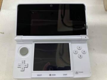 ジャンク ニンテンドー3DSクリアホワイト
