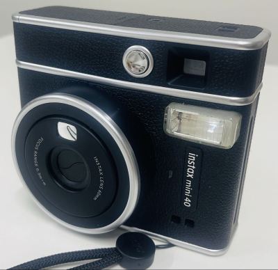 富士フイルム チェキ instax mini 40 フィルムカメラ FUJIFILM ポラロイド 動作未確認 1円スタート ブラック チェキ 