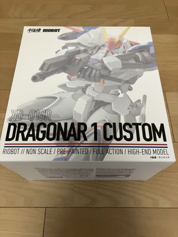 千値練 RIOBOT 機甲戦記ドラグナー XD-01SR ドラグナー1 カスタム　通常版（中古品）