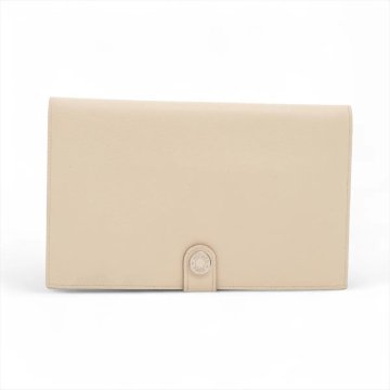 1円■極美品■エルメス■W 刻印 R.M.S トゥタンマン エバーカラー レザー 長財布 ウォレット メンズ レディース MMM DY51-3