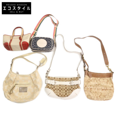 1円 COACH コーチ バッグ　まとめ売り　計5点 ショルダーバッグ レディース