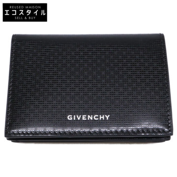 【新品同様】GIVENCHY ジバンシィ BK60EHK1T4 001 BUSINESS CARD HOLDER ビジネス カードケース メンズ