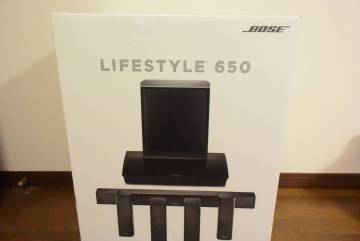【新品】 Bose ボーズ ホームエンターテイメントシステム ブラック Lifestyle 650 home entertainment system （国内正規品）