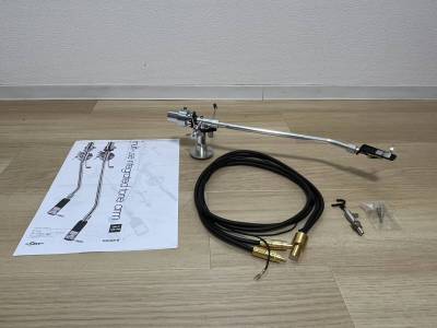 STAX UA-70 ロングトーンアーム 【動作品】 HS-7ヘッドシェル ortofonフォノケーブル付属　スタックス
