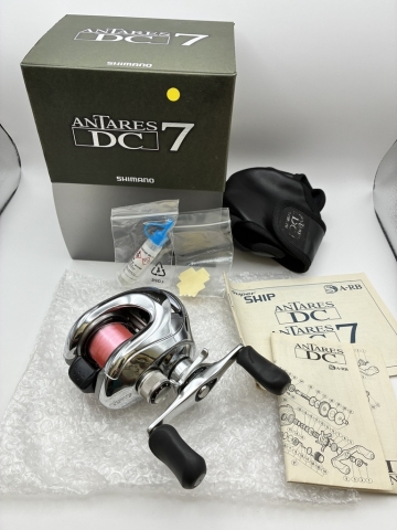 【18881】　★1円スタート DC7 SHIMANO シマノ ANTARES アンタレス DC7 右ハンドル RIGHT釣具 右巻き ベイトリール