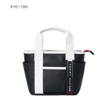 展示品/TOMMY HILFIGER/フラッグロゴ ラウンドバッグ/THMG5ST5/NAVY/定価9,350円/ZS-THMG5ST5-NVY