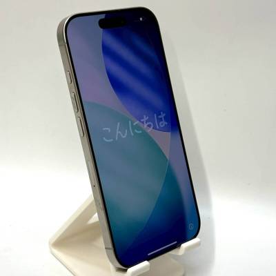 ■ 1円〜【初期化済み】 Apple iPhone 16 Pro MYN33J/A A3292 K2JGD4696D ナチュラルチタニウム 256GB ACロック解除済み SIMフリー L210892