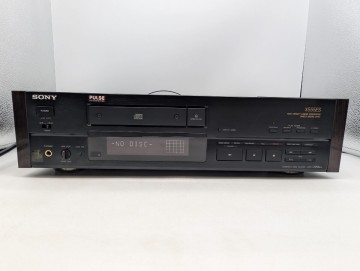 送料無料 動作品 SONY COMPACT DISC PLAYER CDP-X555ES ソニー CDプレーヤー CDデッキ CDプレイヤー コンパクトディスクプレーヤー 木目調