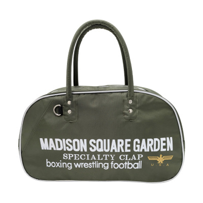432-016【カーキ】ボストンバッグ[MADISON SQUARE GARDEN][マジソンスクエアガーデン]