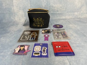 名探偵コナン　グッズ詰め合わせ（アクリルスタンド/コインケース/バニティポーチ他）【清掃なし/箱なし】