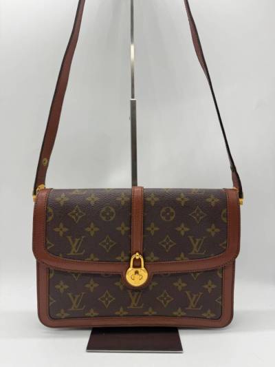 【良品】 Louis Vuitton ルイヴィトン モノグラム サックヴァンドーム ショルダーバッグ P3427