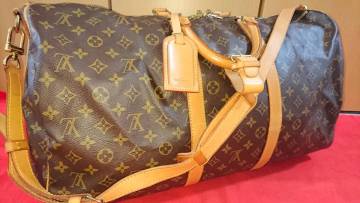 　☆☆ 【超美品】LOUIS VUITTON ルイ ヴィトン モノグラム キーポル55 ボストンバッグ (ショルダーストラップ付属)　☆☆