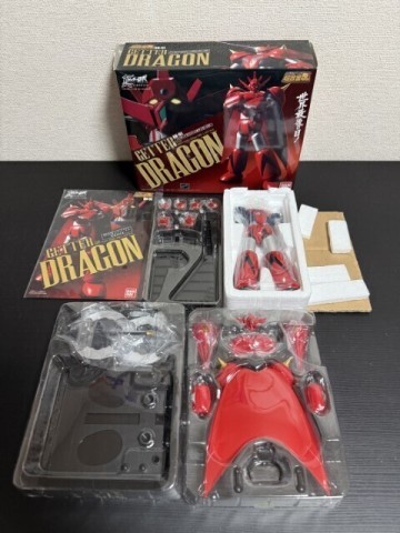 【中古美品】超合金魂 GX-51 ゲッタードラゴン from 真ゲッターロボ　世界最後の日　バンダイ