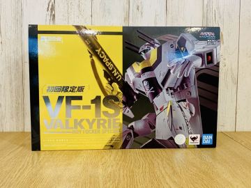 【1円スタート】 DX超合金 初回限定版 VF-1S バルキリー ロイ・フォッカー スペシャル マクロス フィギュア 魂ウェブ商店 BANDAI バンダイ