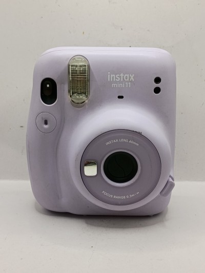 6925【通電のみ確認済み】1円スタート FUJIFILM instax mini 11 チェキ インスタントカメラ ライラックパープル フジフィルム 富士フィルム