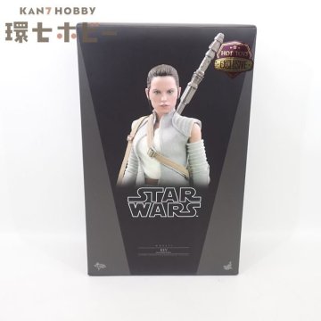 0HA22◆未使用? ホットトイズ 1/6 ムービー・マスターピース スターウォーズ フォースの覚醒 レイ レジスタンス衣装/フィギュア 送:100