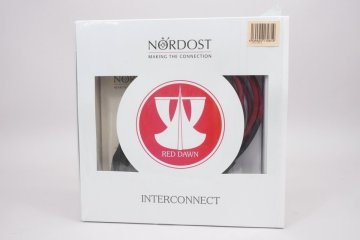【展示処分】RED DAWN LS XLR 1m ペア ■NORDOST★Joshin2819(現状品)【1円開始・送料無料】