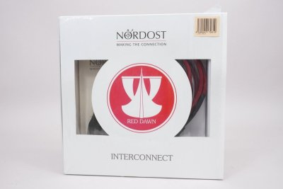 【展示処分】RED DAWN LS XLR 1m ペア ■NORDOST★Joshin2819(現状品)【1円開始・送料無料】