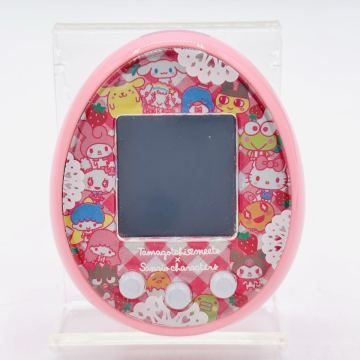 【ジャンク品】☆ たまごっちみーつ サンリオキャラクターズみーつVer ☆ ピンク / サンリオ / たまごっち / BANDAI / ゲーム / 中古品
