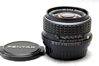（綺麗）PENTAX-M ペンタックス 純正 Kマウント専用 50mm 高級単焦点レンズ 1:1.4 希少な作動品