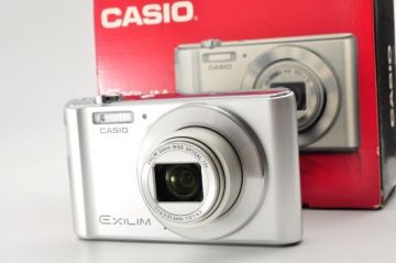 【完動美品】CASIO カシオ EXILIM EX-ZS180 シルバー コンパクトデジタルカメラ #0639
