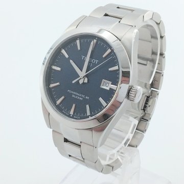4419 ■ 【訳あり品】ティソ ／TISSOT 腕時計 ジェントルマン T1274071104100 パワーマティック80 100ｍ防水 メンズ シルバー 【0618】