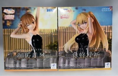 とある科学の超電磁砲T テルマエ・湯～とぴあ 御坂美琴 食蜂操祈 フィギュア 2種セット