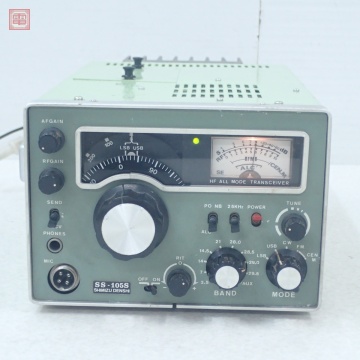 清水電子 SS-105S HF ALL MODE TRANSCEIVER SHIMIZU DENSHI 現状品【20
