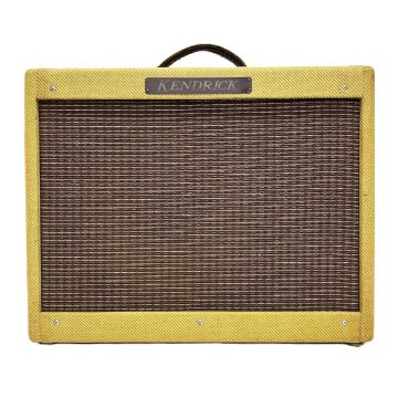 k1856　KENDRICK 2112 真空管 ギターアンプ Tweed Deluxe クローン Jensen 12インチ スピーカー ヴィンテージ 音出し確認済