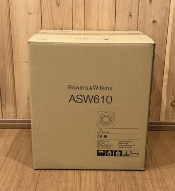 新品　送料無料　Bowers＆Wilkins　B &W 　ASW610　サブウーファー