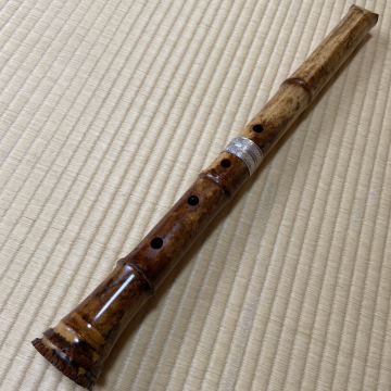 中古　尺八　1尺8寸管　宗山銘