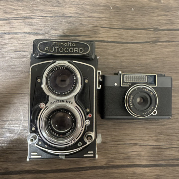 Minolta Autocord Repo ミノルタ　オートコード　二眼レフ　フィルムカメラ　ジャンク品