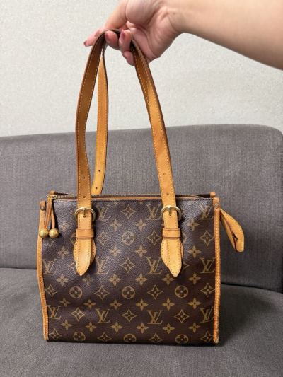 LOUIS VUITTON ルイ ヴィトン LV モノグラム ハンドバッグ トートバッグ ポパンクールオ M40007 カバン レディース バッグ 1円〜
