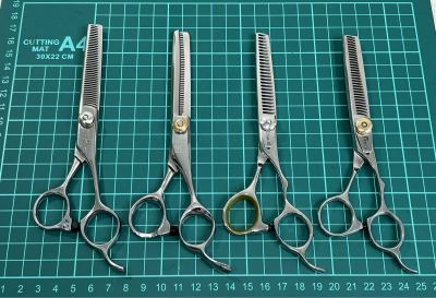送料無料！！ 希望 泰平 / リバース / Nuis:B 25 / Freak RIBRIC / 鋏 ハサミ シザー セニングシザー 理容品　4丁セット 