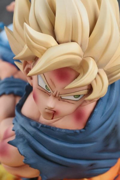一番くじ ドラゴンボール スペクタクルバトル ラストワン賞 超サイヤ人孫悟空 BURSTANT MASTERLISE リペイント フルリペイント フィギュア 