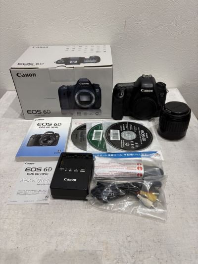 【1円スタート】Canon キヤノン EOS 6D ボディ デジタル一眼レフ/レンズ 35-80mm F4-5.6 箱付き