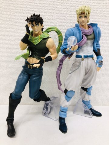 一番くじ　ジョジョの奇妙な冒険　PHANTOM BLOOD＆BATTLE TENDENCY　C賞 ジョセフ　D賞 シーザー　フィギュア　2種セット　A071634