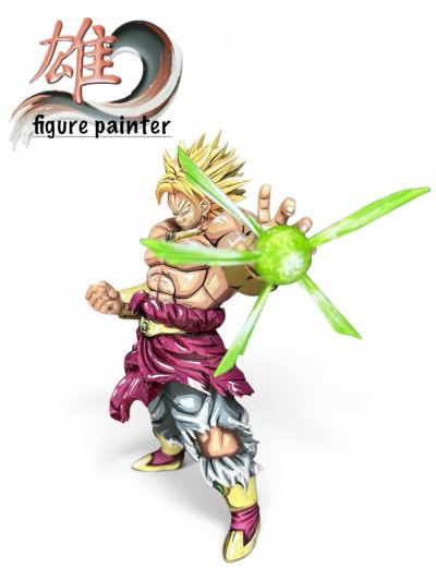 ドラゴンボール ブロリー フィギュア 二次元彩色 BROLY リペイント　Gmateria 2d