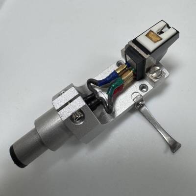 動作良好 LUXMAN ラックスマン MCカートリッジ LMC-2＋audio-technica オーディオテクニカ ヘッドシェル AT-LH13/OCC付き