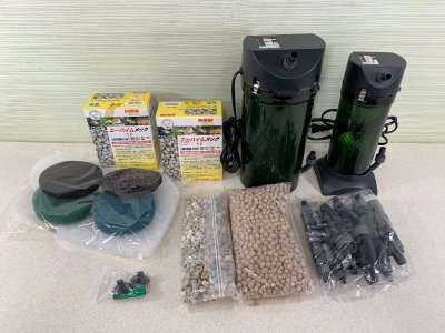 【ジャンク品】EHEIM　外部式フィルター　クラシック2211　クラシック2213　ろ過材おまけ付き　エーハイム（32426070912948HD）
