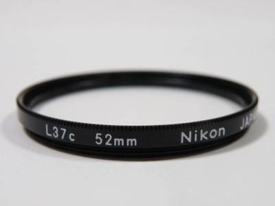 ◎ Nikon 52mm L37c ニコン 純正 マルチコート 紫外線カット フィルター 日本製