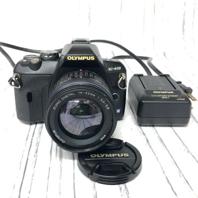 m001 I(60) オリンパス OLYMPUS E-410 デジタルカメラ レンズ付 14-42mm 充電器付 ジャンク