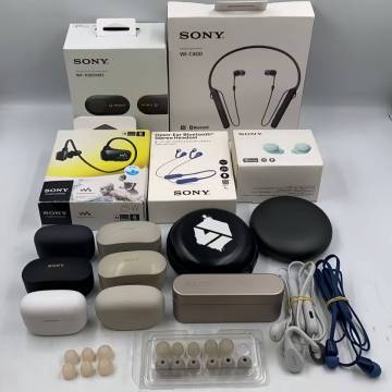 【1円スタ】♪ SONY WF-1000XM4 /WF-1000XM3/BC-WF1000X/WF-LS900N 等 ワイヤレスノイズキャンセリングステレオヘッドセット ▲まとめ売り