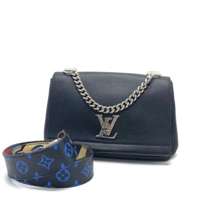 1円 美品 LOUIS VUITTON ヴィトン ロックミー 2way トリヨン チェーン ハンド ショルダー バッグ fH0544A