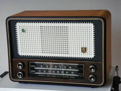 ゼネラル　7S-6　1956　高一スーパー、高出力4極ビーム管6AQ5ブラック・プレート仕様　最高級機種