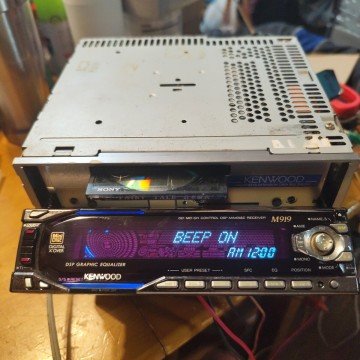 KENWOOD ケンウッド M919 MDレシーバー カーオーディオ 当時物
