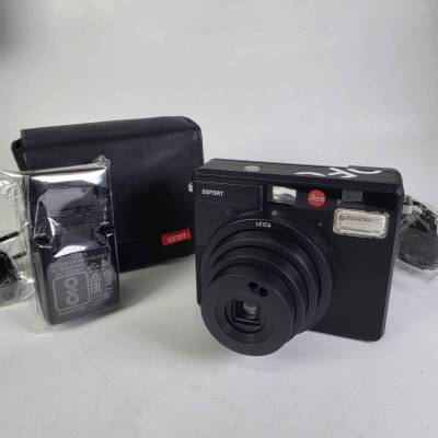 1スタ 美品 LEICA SOFORT ゾフォート ブラック インスタントカメラ 1円