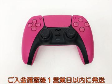 【1円】PS5 純正 ワイヤレスコントローラー DualSense ノヴァ ピンク SONY PlayStation5 動作確認済 プレステ5 L02-097fk/F3